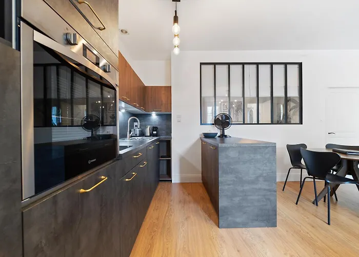 Charme & Tranquillite : Jardin De L'arquebuse/gare Lejlighed Dijon